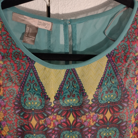 Sheer High-low Slip dress - Picture 3 of 3